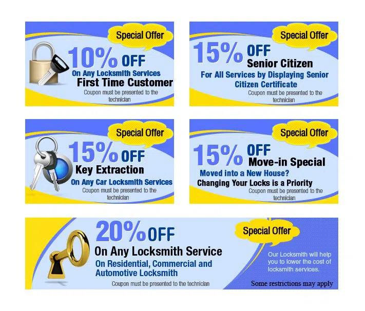 General Locksmith Store Mt Laurel, NJ 856-437-3701 - coupon2